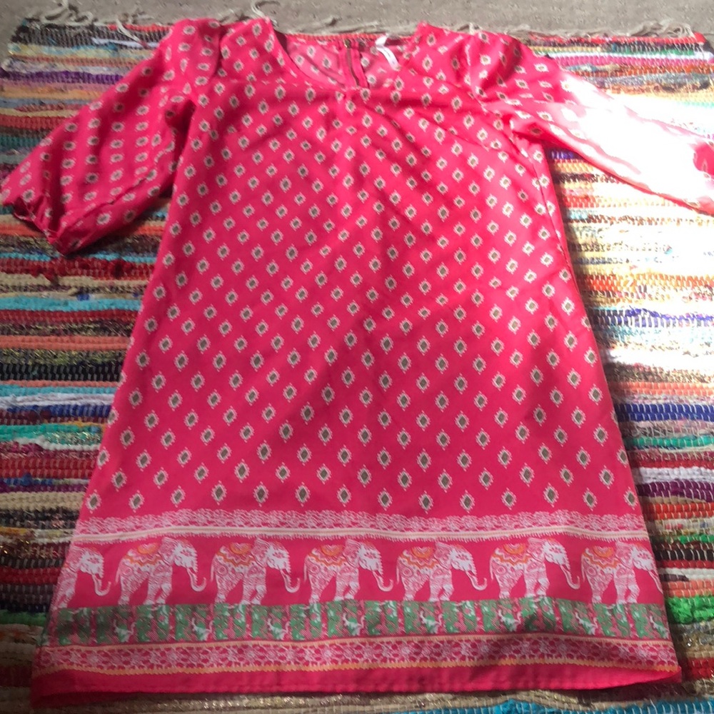 Pink dress size S